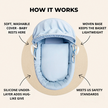 Mother’s Touch Moses Basket
